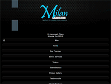 Tablet Screenshot of milanmediaonline.com